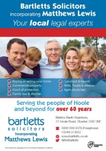 Hoole solicitors Bartletts Solicitors